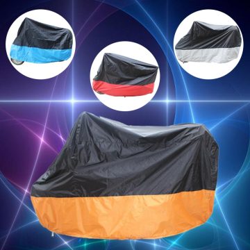 Waterproof and Dustproof 210D Oxford Motorcycle Cover with Sunscreen