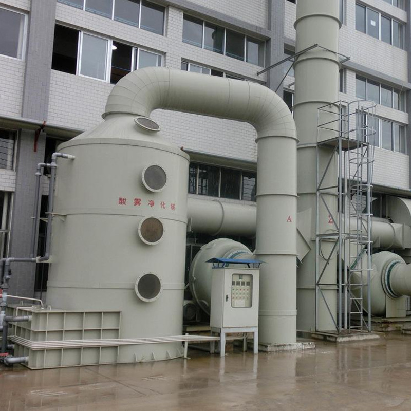 Precision Lab Acid Fume Neutralization and Waste Disposal Unit