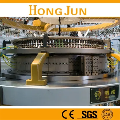 Single Jersey Circular Knitting Machine Equipped with Kern Liebers Sinker/Groz Beckert Needles from Professional Manufacturer