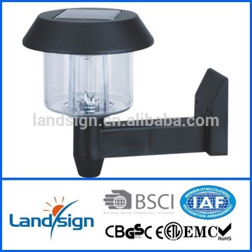 Cixi product solar lighting XLTD-300WB black plastic solar wall light for outdoor /garden/home/yard