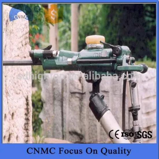 Handheld coal mine drilling rig/pneumatic pick