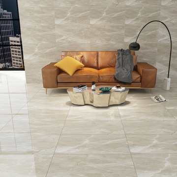 Gray Glossy Porcelain Tiles - Italian Luxury Hotel Design 600x1200