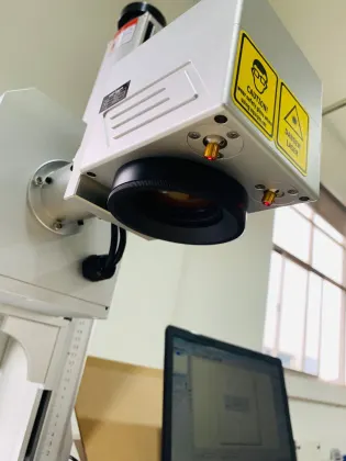 Galvo Scanner Laser Engraving Machine Coherent RF30W 60W CO2 Laser Marking Machines Marking Size 300X300MM Marker