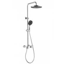 Chrome Shower System Three Function