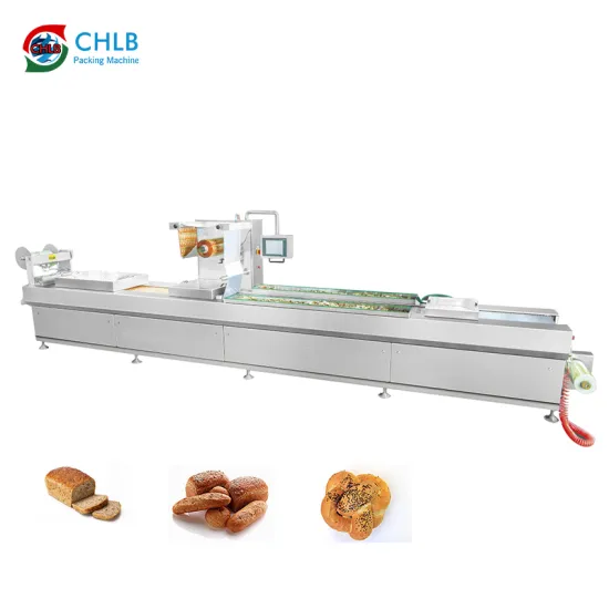Automatic Thermoforming Vacuum Packing Machine for Whole Chicken & Stretch Film Packaging