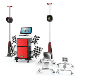 Truck Wheel Alignment Machine: Balancer and 3D Four-Wheel Aligner
