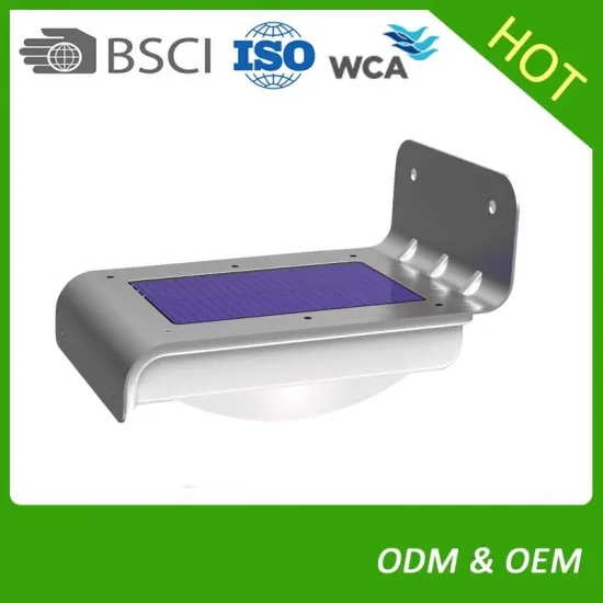 New Plastic Emergency Wall Mini Outdoor Solar Lamp Garden