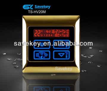Programmable color screen electric floor heating thermostat
