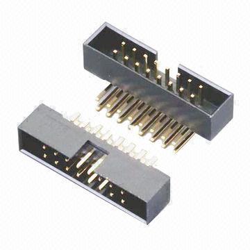 2.0mm Box Header Connector, Made of Nylon 66 UL 94V-2, with 2A AC/DC Current Rating