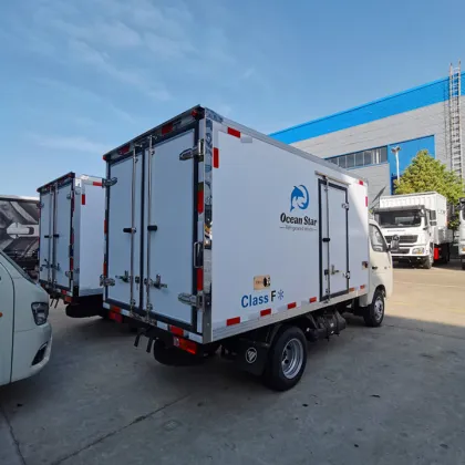 Foton small refrigerated truck