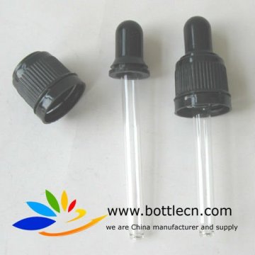 glass neck dropper, glass olive oil dropper, rubber teat dropper