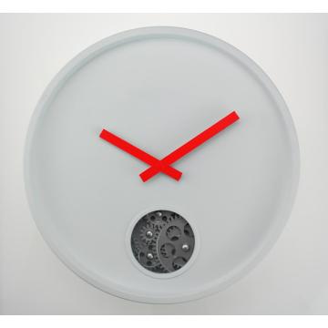 Relógio de parede de engrenagem de plástico com um único olho