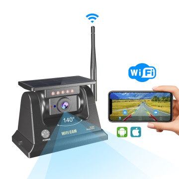 Truck Trailer 1080P Wireless Solar Backup Camera