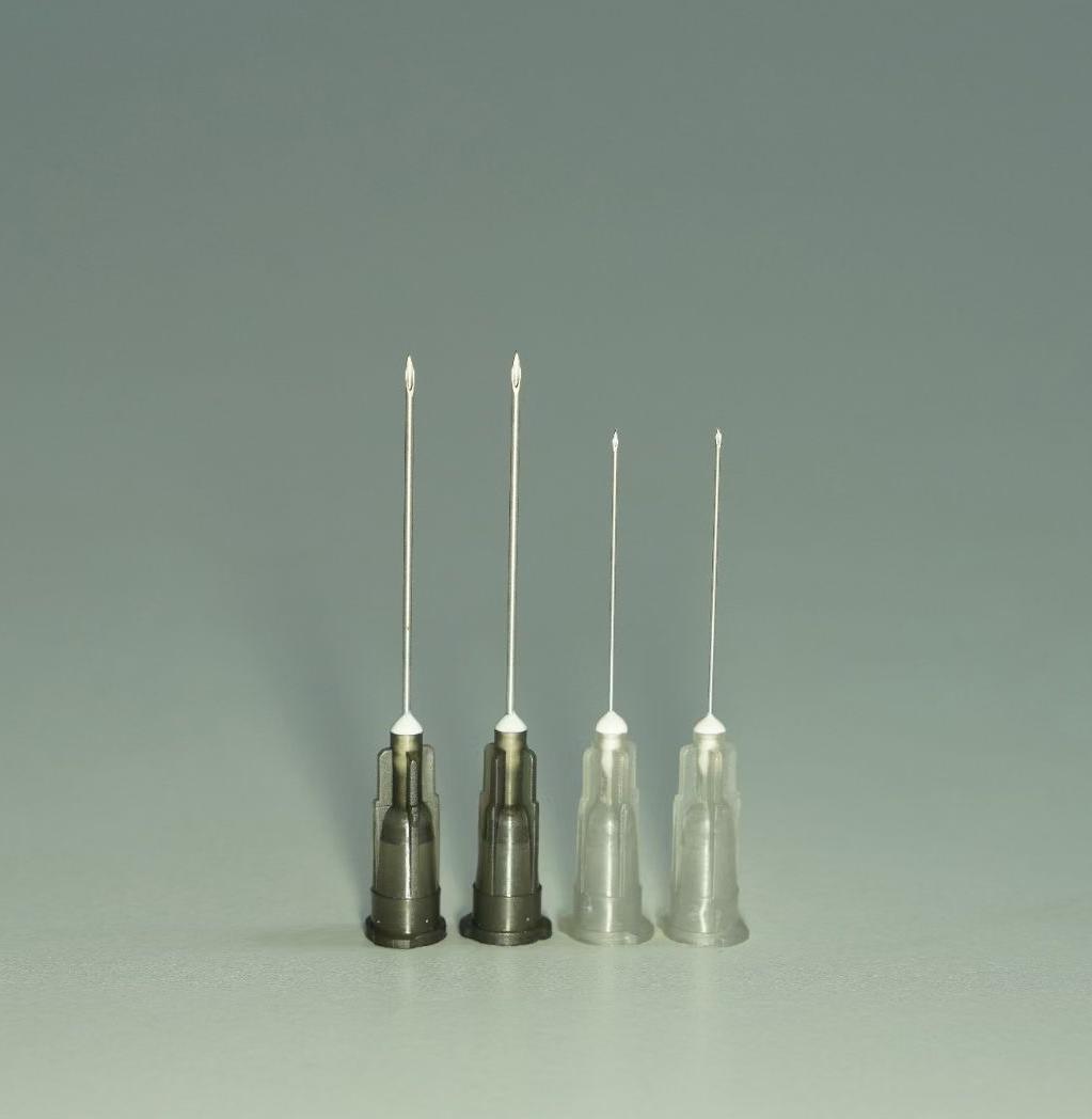 Sterile hypodermic needles for single use