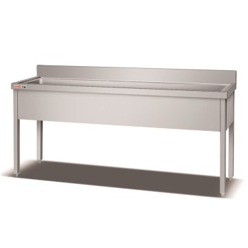 Stainless Steel Industrial Wash Basin and Work Table