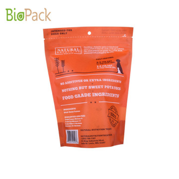 Stand Up Pouch Pet Food bag With Window Customerized Printing