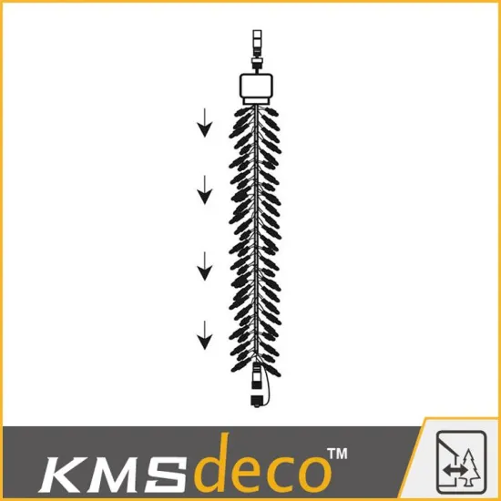 2017 Top Quality reasonable price novel design rice rope light