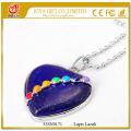 Collier Lapis Lazuli 7 Chakras avec pierres précieuses