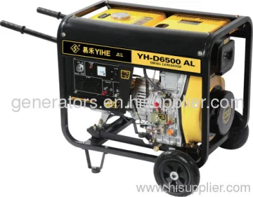 5kw Open Type With Wheel And Handle Diesel Generator 