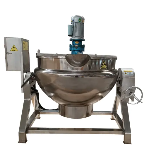 High Productivity Cooking Mixer Equipment: Jacketed Cooking Kettle