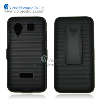 New PC Belt Clip Holster Combo Case For Bmobile AX690