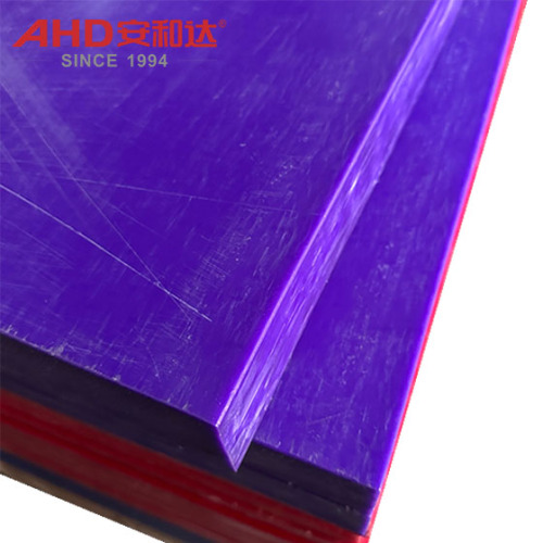 Hoja POM Hoja POM Delrin púrpura de 10 mm