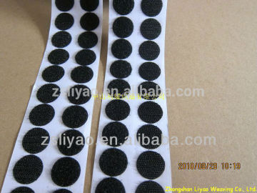 adhesive hook and loop dots