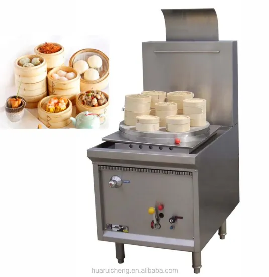 Professional Commercial Dim Sum Steamer for Asia Restaurant Kitchen