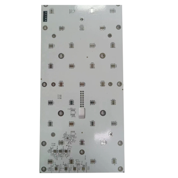 Single sided glued aluminum substrate