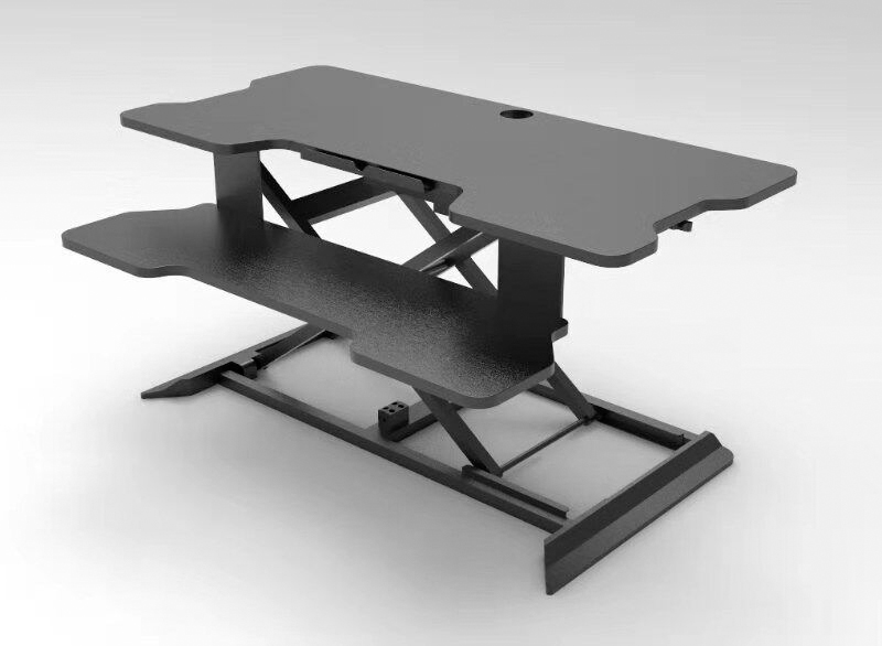 vivo electric height adjustable standing desk converter