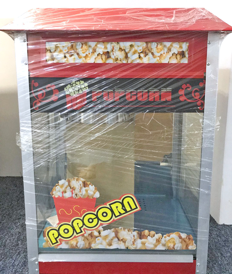 Electric Party Oil Popped Commercial Popcorn Maker Popcorn Machine Automatic Commercial popcorn machine