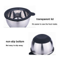 Dapur Silicone Salad Cake Metal Mixing Bowl Set