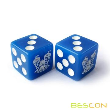 Dés colorés Gire de société jeu de plateau Toys en acrylique Dice Custom Polyhedron Dice