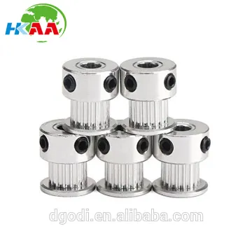 Precision Aluminum GT2 Timing Belt Pulley with Wrench for 3D Printer