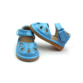 New Arrived Perfect Quality Blue Hollow Squeaky Sandals