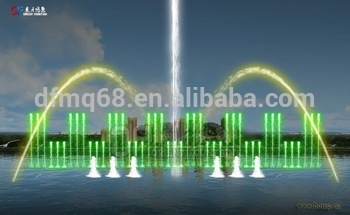 Floating music water fountains design