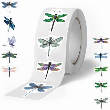 500Pcs Dragonfly Stickers - Perfect for Party Favors and Gifts