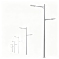 steel street light pole