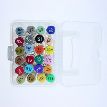 Professional Artist Grade Chalk Color Marker Pens with Soft Brush Tips
