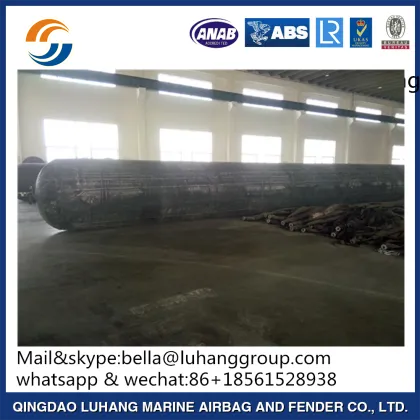 China Top quality Ship launching Airbag Marine rubber Airbag inflatable airbag
