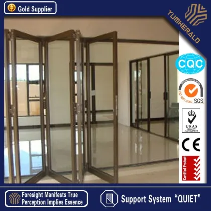 North American Market Accordion Door Bathroom