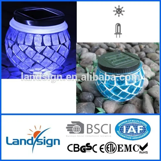 Cixi landsign solar round mosaic ball XLTD-514-1
