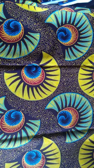 Beautiful African Wax Print Umbrella