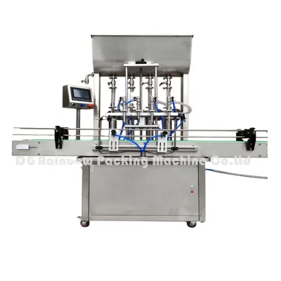 Fully Automatic Deodorant Filling and Capping Machine for Production Lines