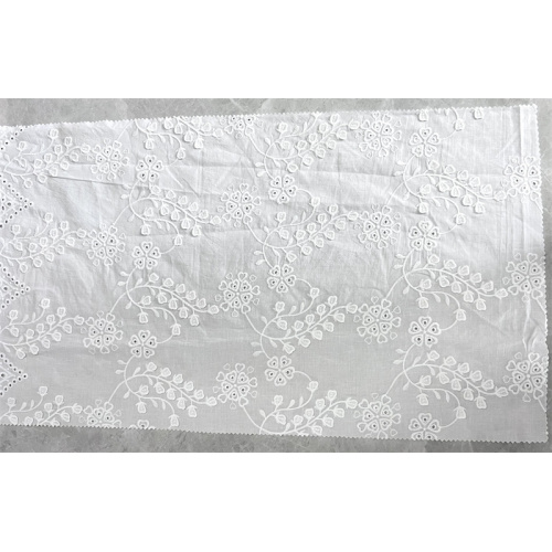 Fashion Design 100% Coton Broidered Robe Tabrics