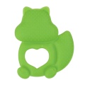 Squirrel Design Toy Pacificier Clip Silicone Teether