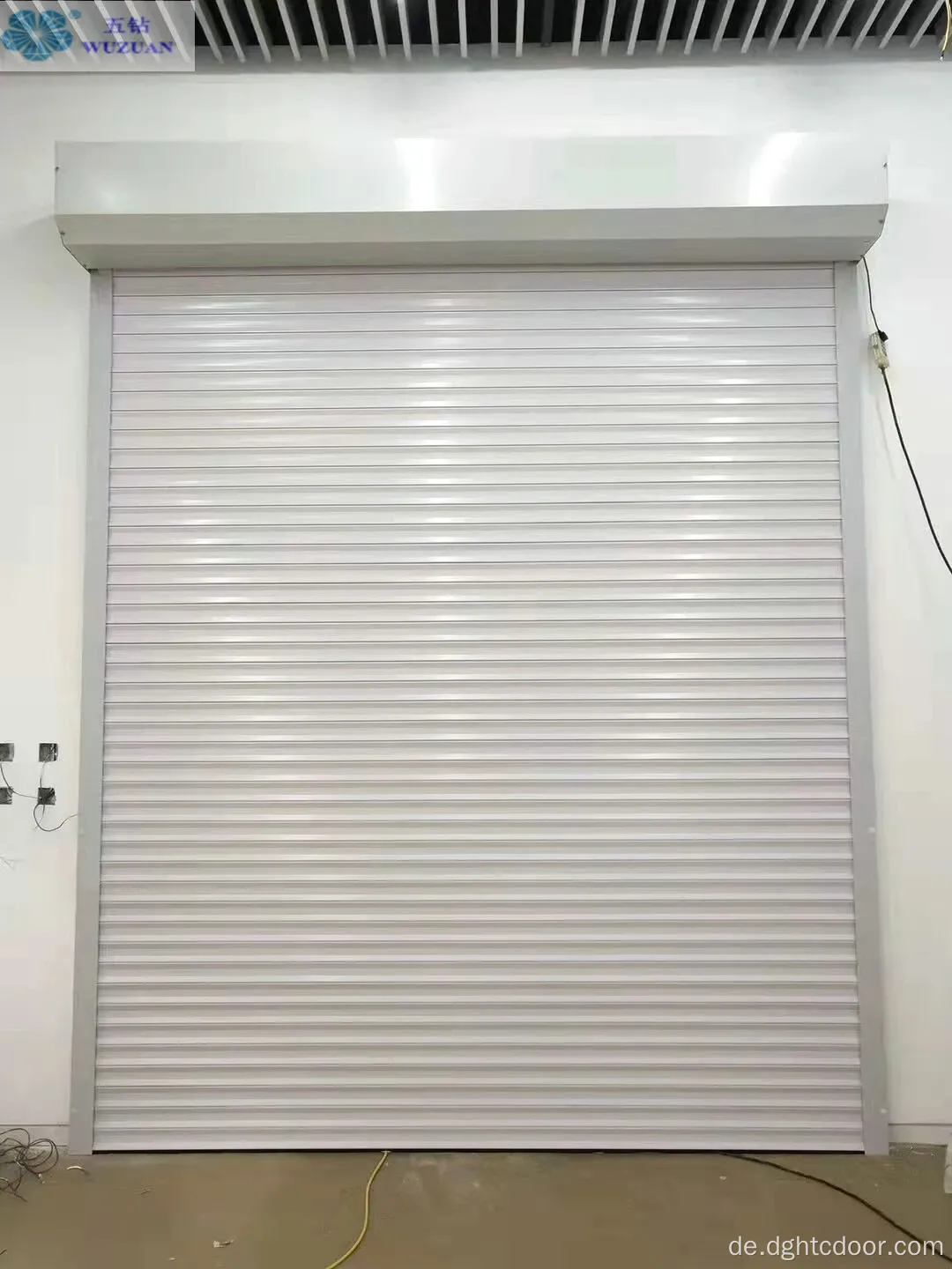 Wasserdichtes Aluminium vertikaler Hurrikan -Rollverschluss Türen
