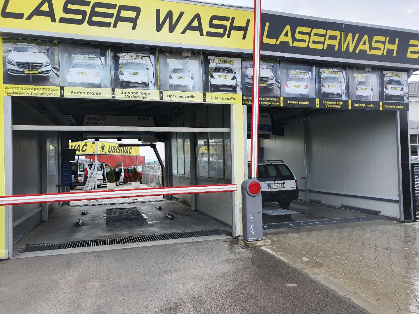 laser wash touchless