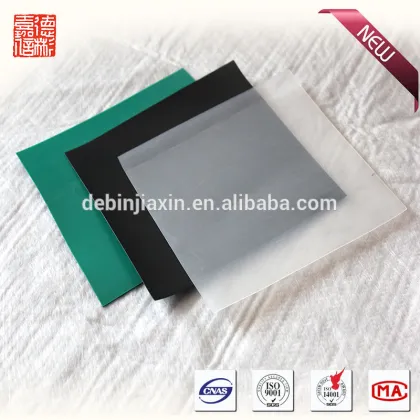HDPE Geomembrane used in saltworks crystallization pool