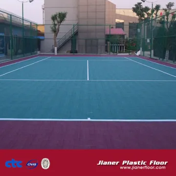 High Quality PP interlocking flooring for tennis sport court